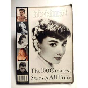 Entertainment Weekly 100 Greatest Stars of All Time Marilyn Monroe Hepburn